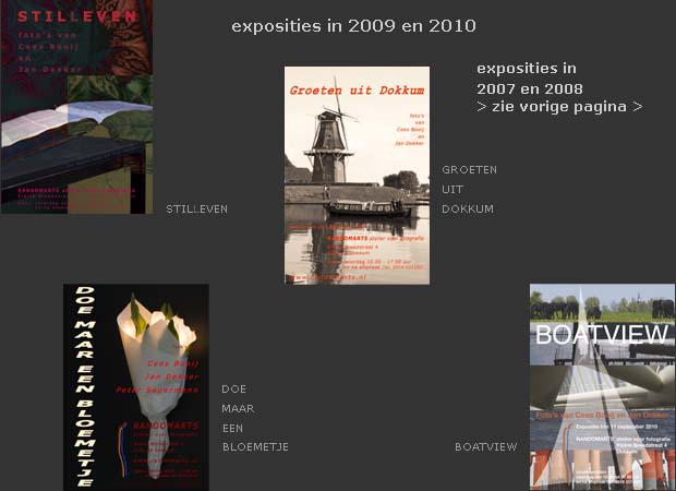 exposities in 2009 en 2010